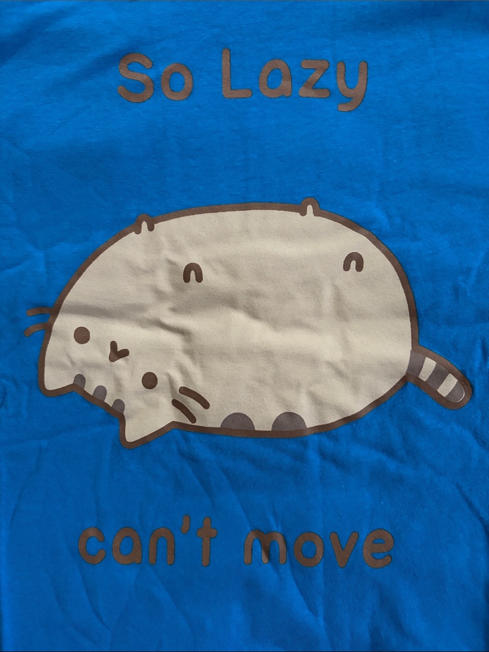 Pusheen Lazy Cat Short Sleeve